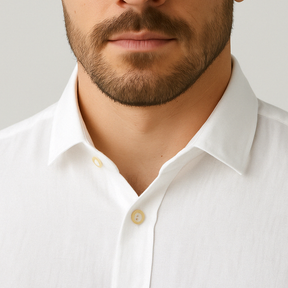 Camisa de Linho Manga Longa - Ocean